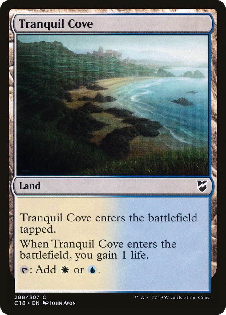 Magic: The Gathering - Tranquil Cove - Commander 2018