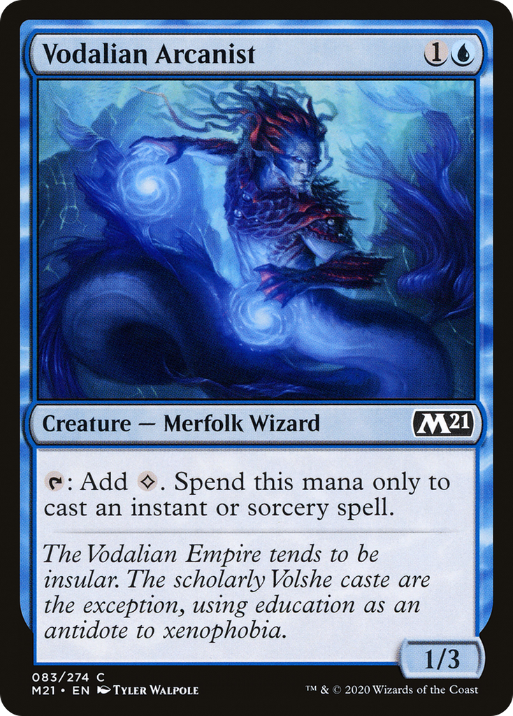 Magic: The Gathering - Vodalian Arcanist - Core Set 2021