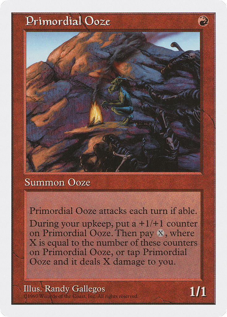 Magic: The Gathering - Primordial Ooze - Fifth Edition