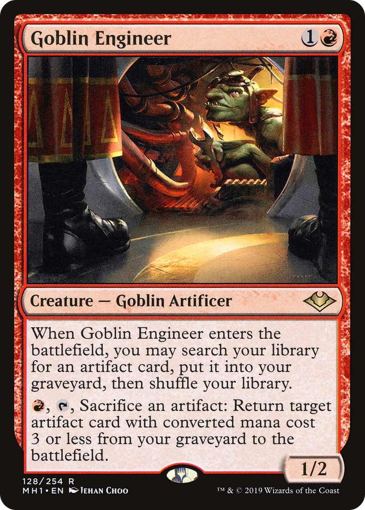 Magic: The Gathering - Goblin Engineer - Modern Horizons