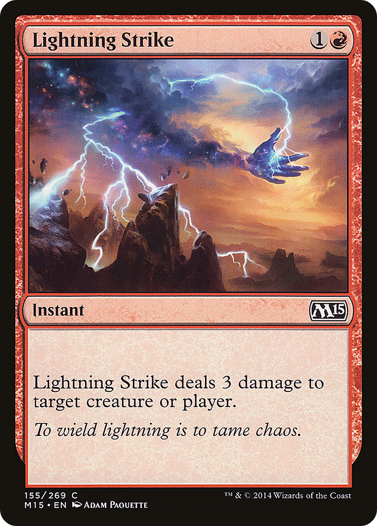 Magic: The Gathering - Lightning Strike - Magic 2015