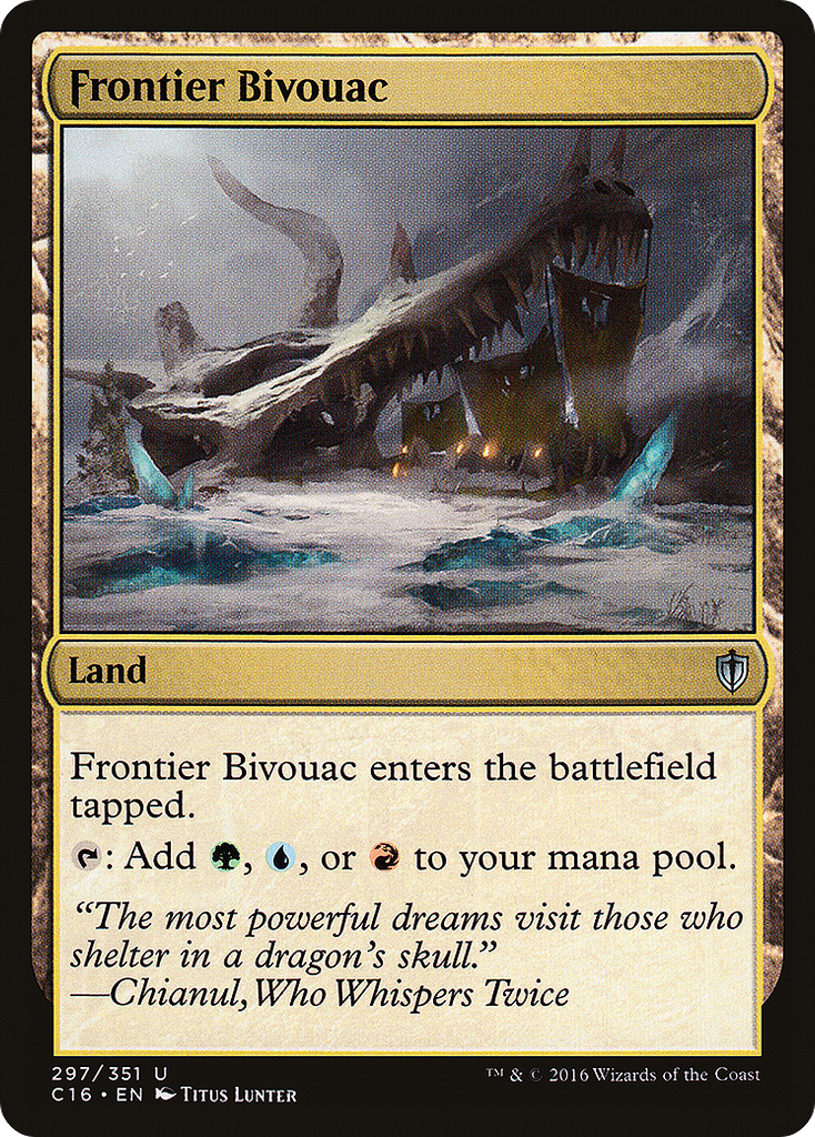 Magic: The Gathering - Frontier Bivouac - Commander 2016