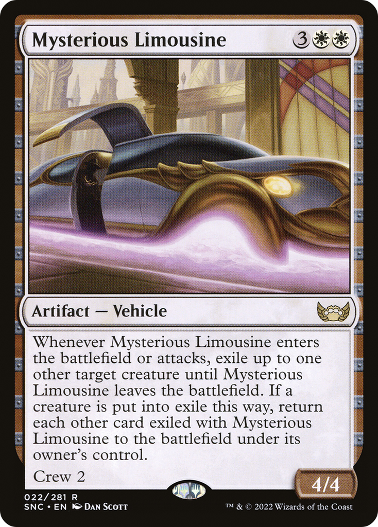 Magic: The Gathering - Mysterious Limousine - Streets of New Capenna