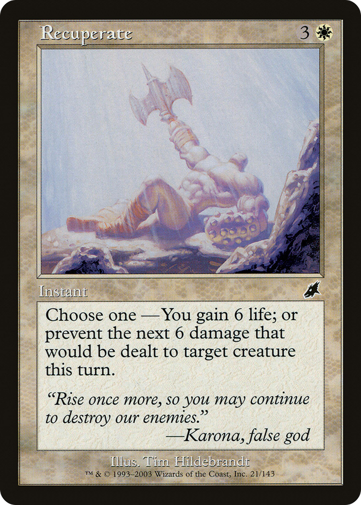 Magic: The Gathering - Recuperate - Scourge