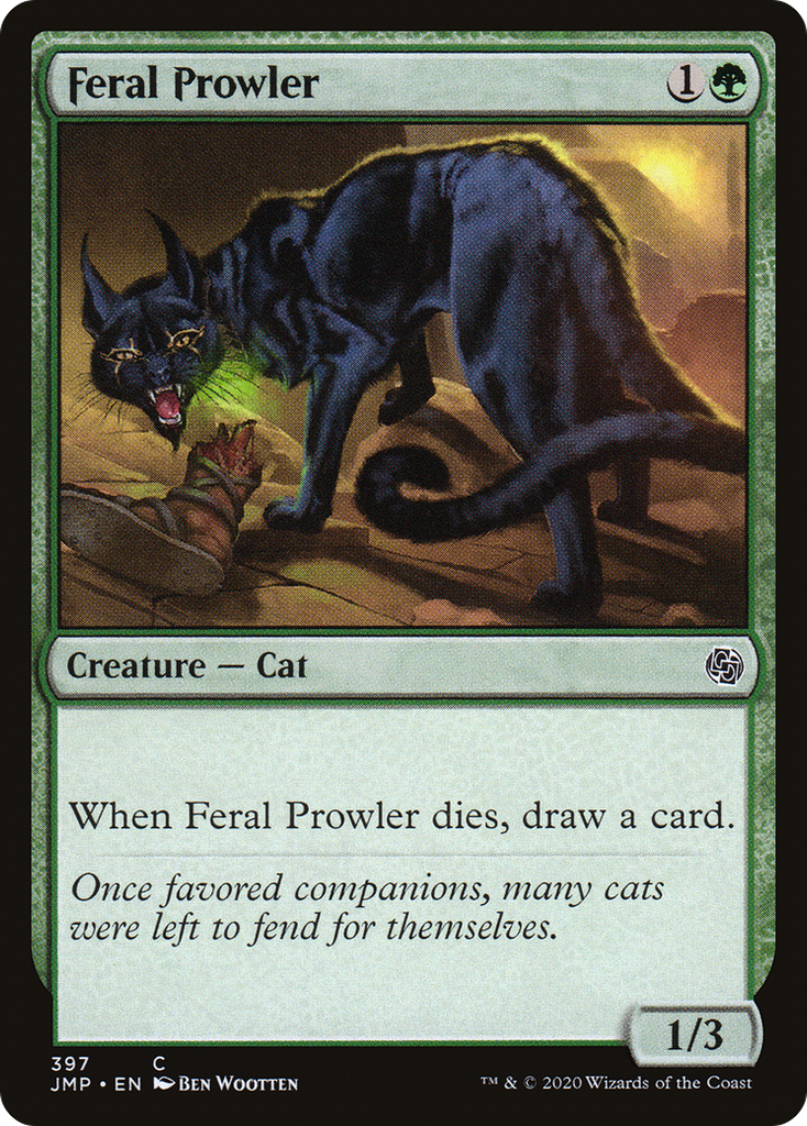 Magic: The Gathering - Feral Prowler - Jumpstart