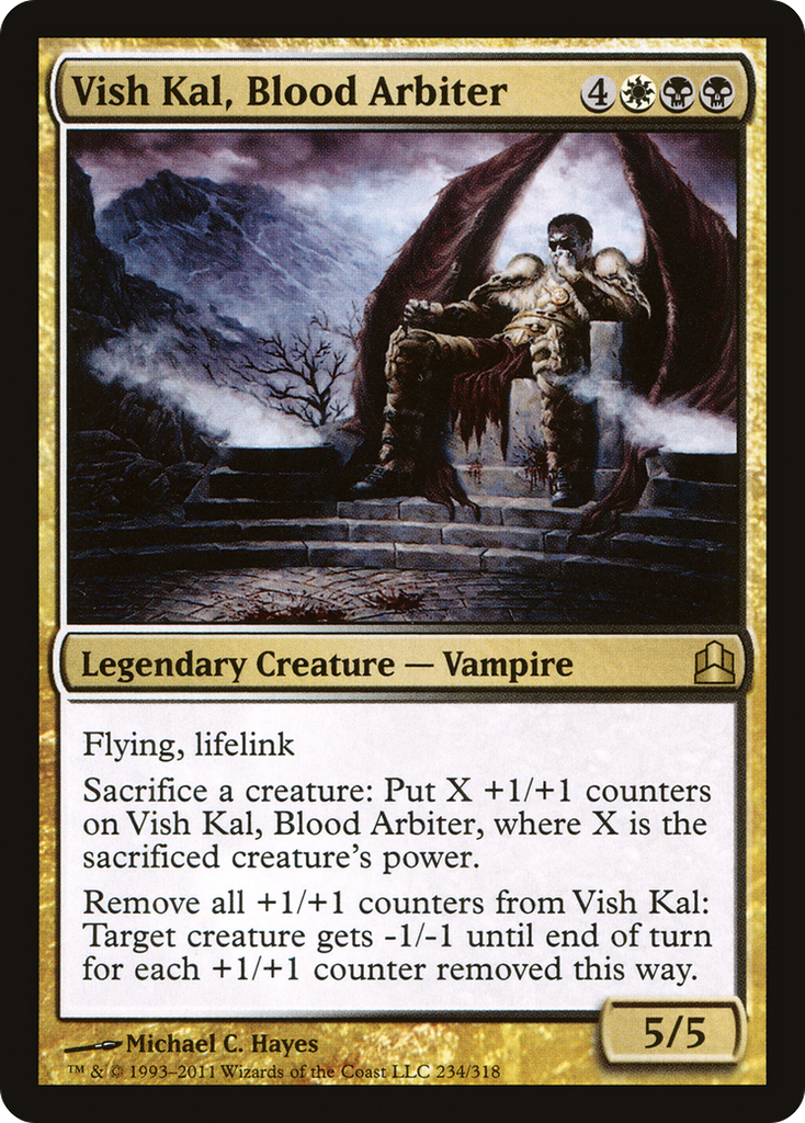 Magic: The Gathering - Vish Kal, Blood Arbiter - Commander 2011