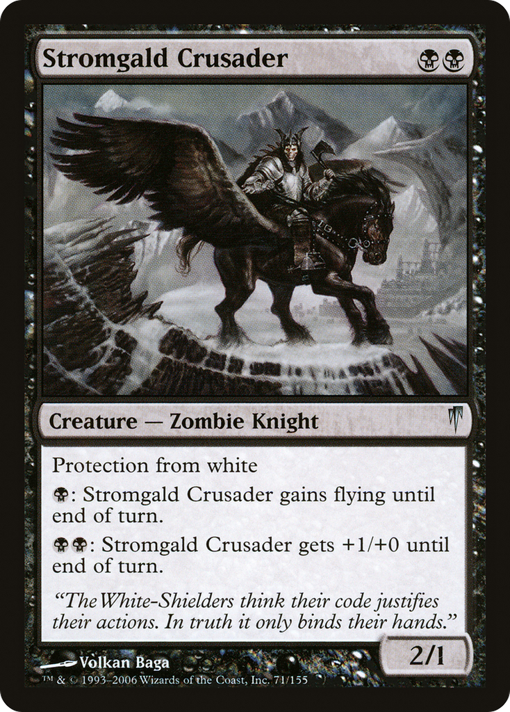 Magic: The Gathering - Stromgald Crusader - Coldsnap