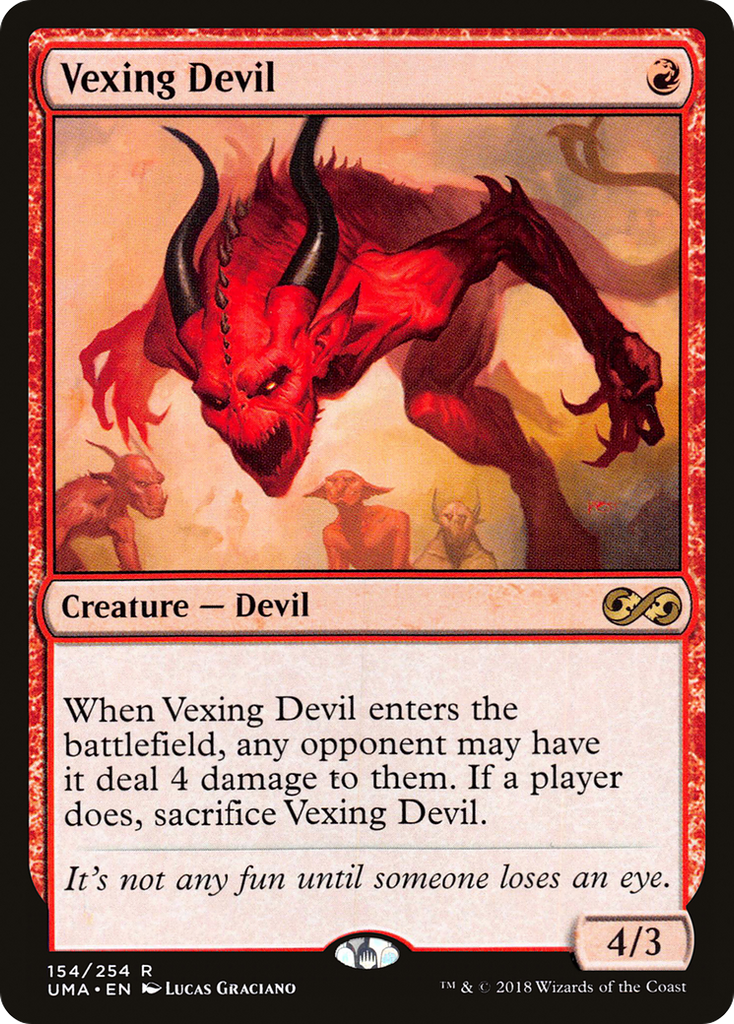 Magic: The Gathering - Vexing Devil - Ultimate Masters