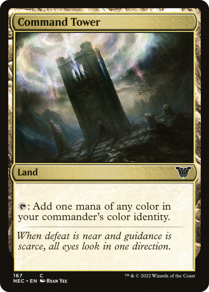 Magic: The Gathering - Command Tower - Neon Dynasty Commander