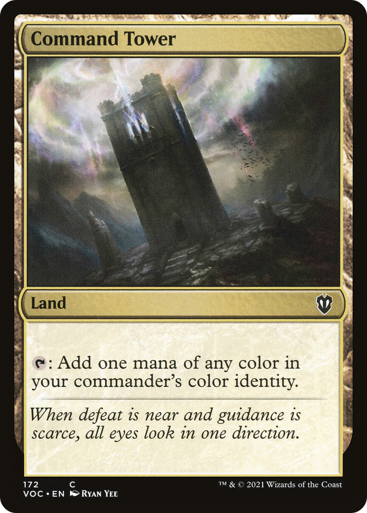 Magic: The Gathering - Command Tower - Crimson Vow Commander