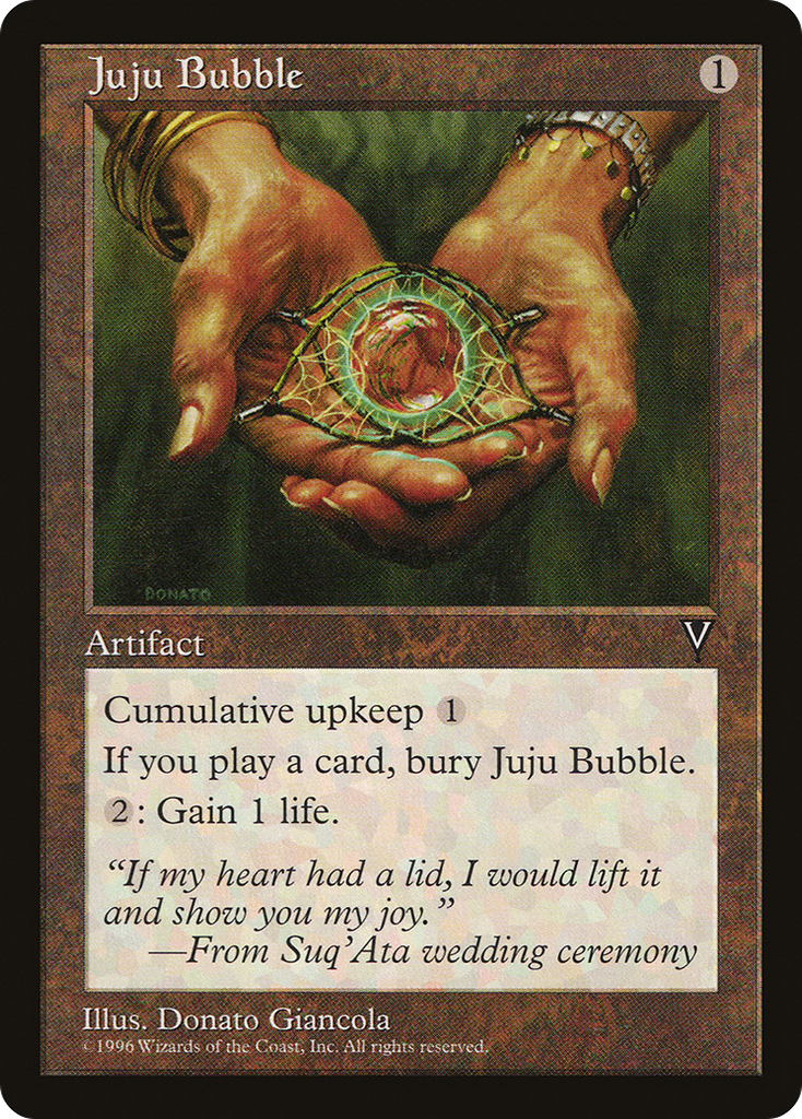 Magic: The Gathering - Juju Bubble - Visions