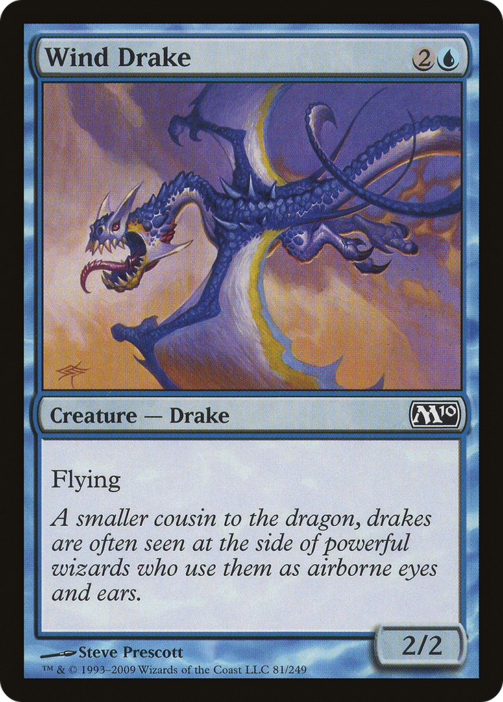 Magic: The Gathering - Wind Drake - Magic 2010