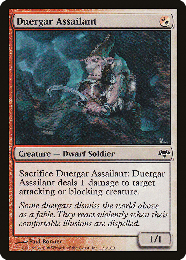 Magic: The Gathering - Duergar Assailant - Eventide