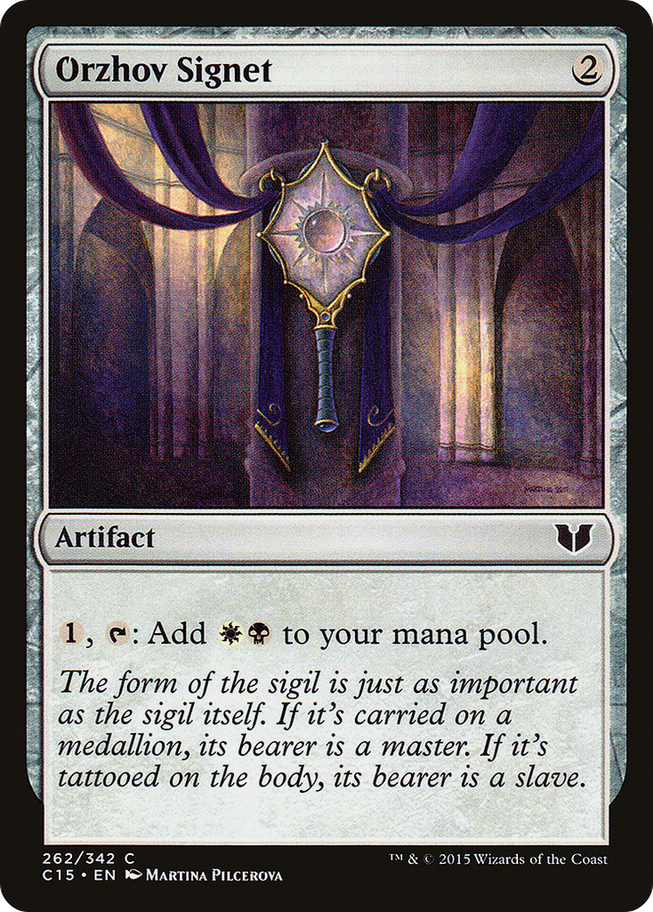 Magic: The Gathering - Orzhov Signet - Commander 2015