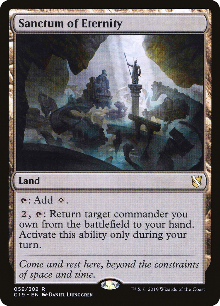 Magic: The Gathering - Sanctum of Eternity - Commander 2019