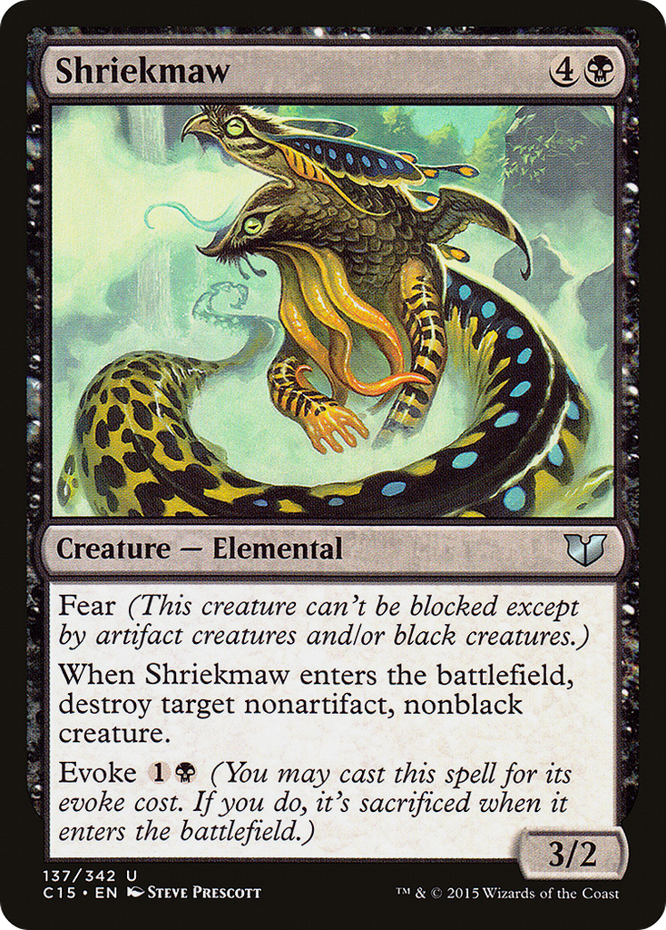 Magic: The Gathering - Shriekmaw - Commander 2015