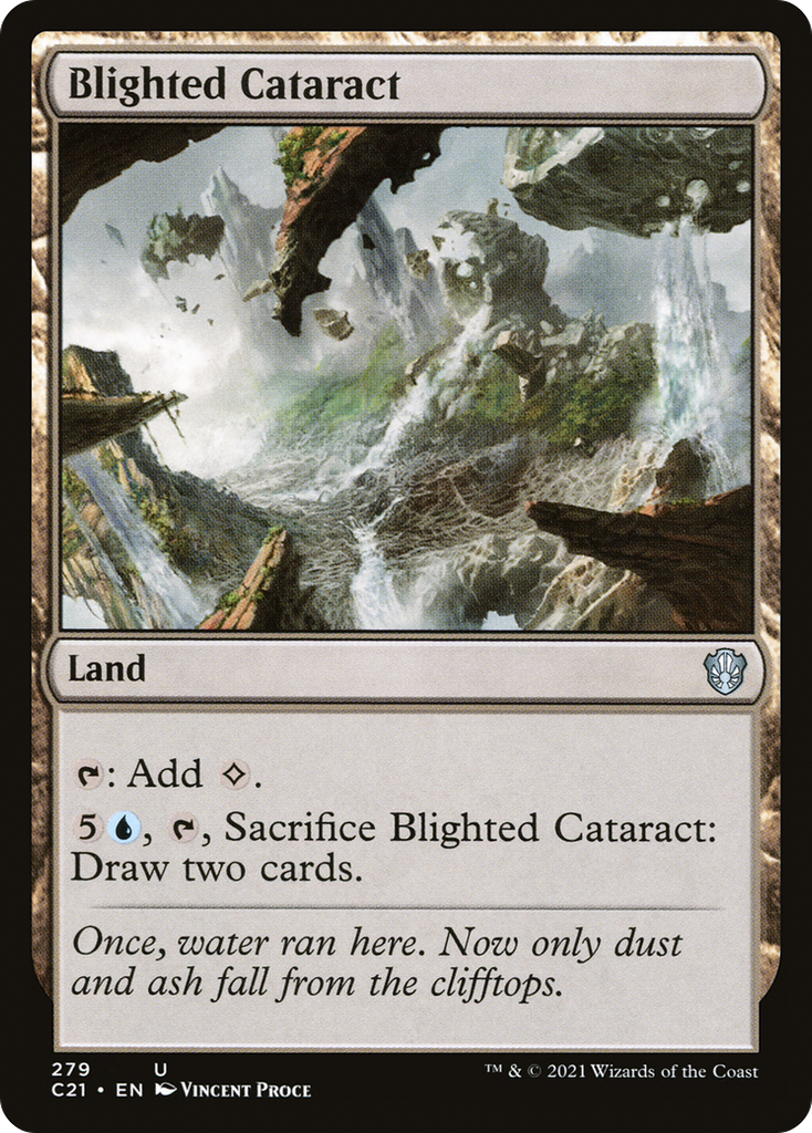 Magic: The Gathering - Blighted Cataract - Commander 2021