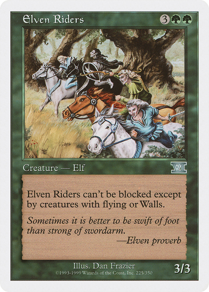 Magic: The Gathering - Elven Riders - Classic Sixth Edition