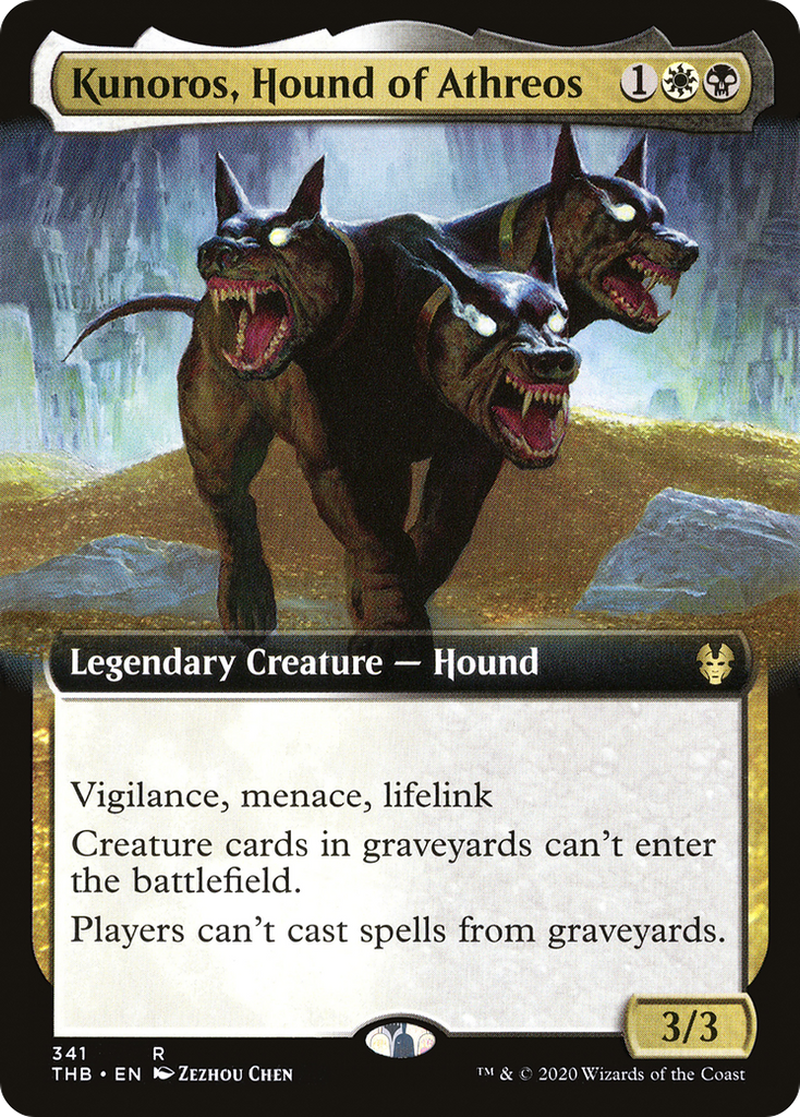 Magic: The Gathering - Kunoros, Hound of Athreos Foil - Theros Beyond Death