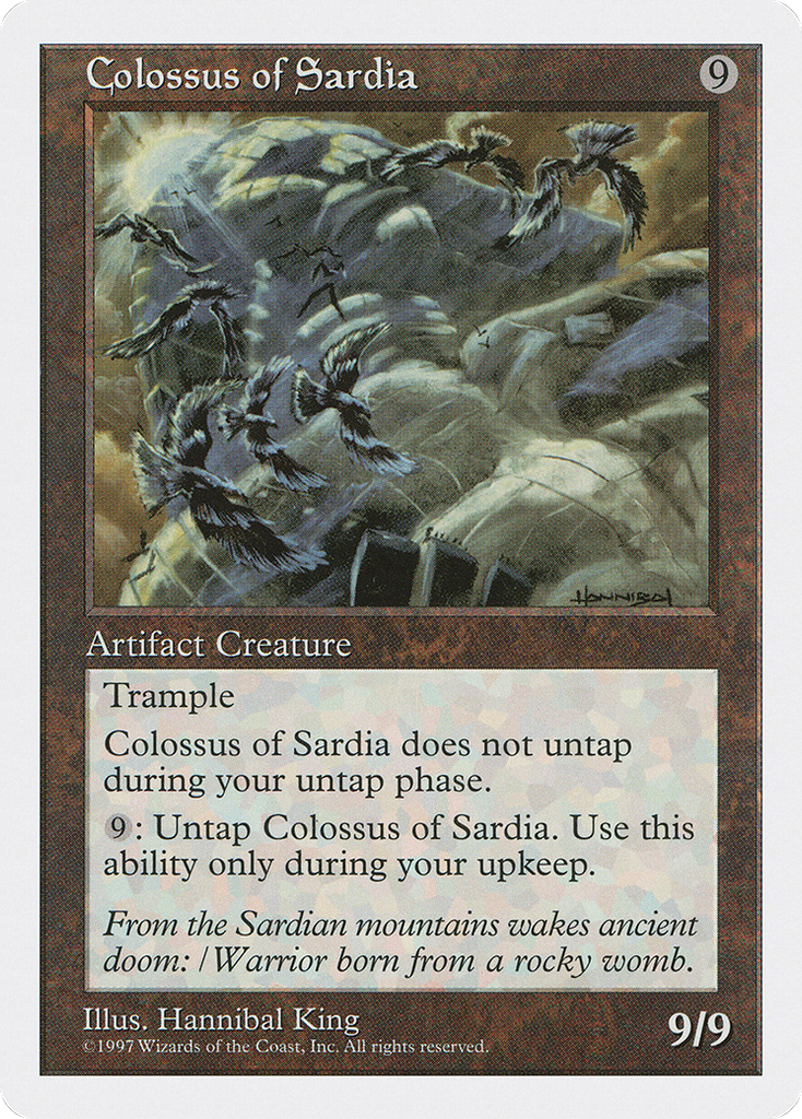 Magic: The Gathering - Colossus of Sardia - Fifth Edition