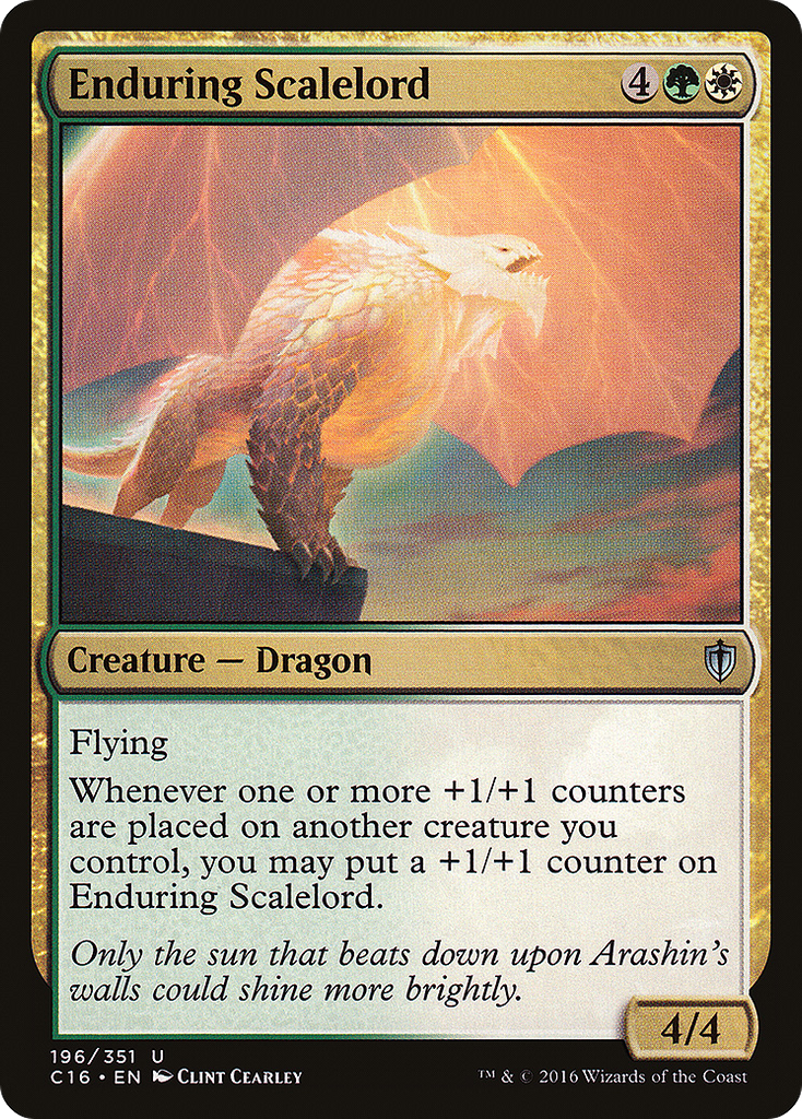 Magic: The Gathering - Enduring Scalelord - Commander 2016