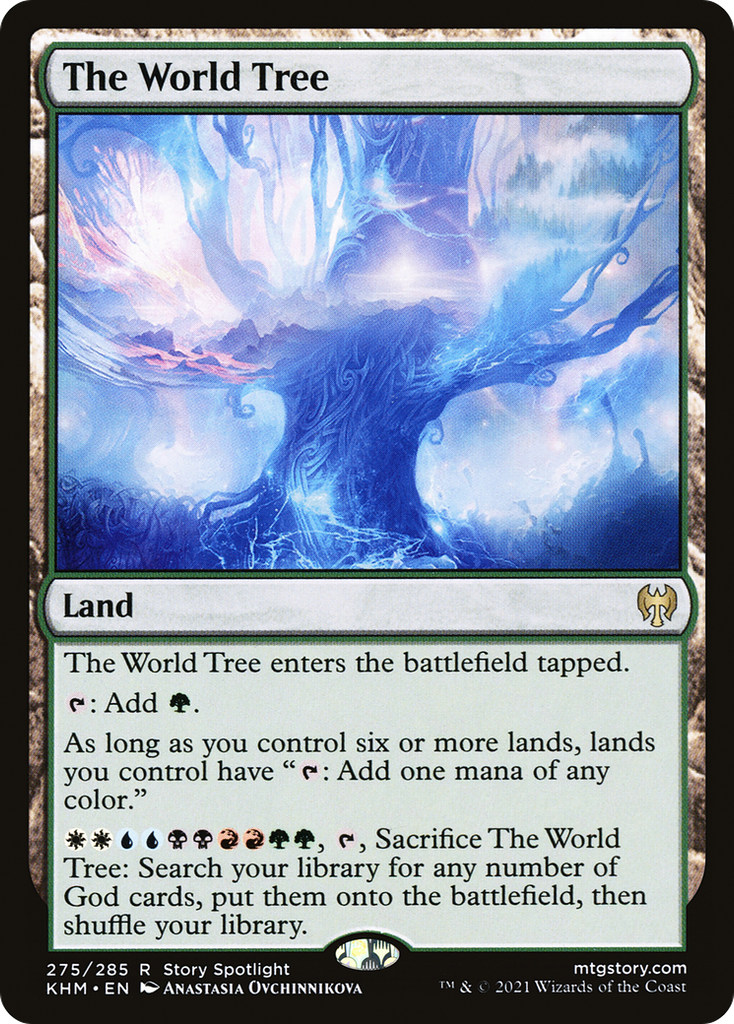 Magic: The Gathering - The World Tree Foil - Kaldheim