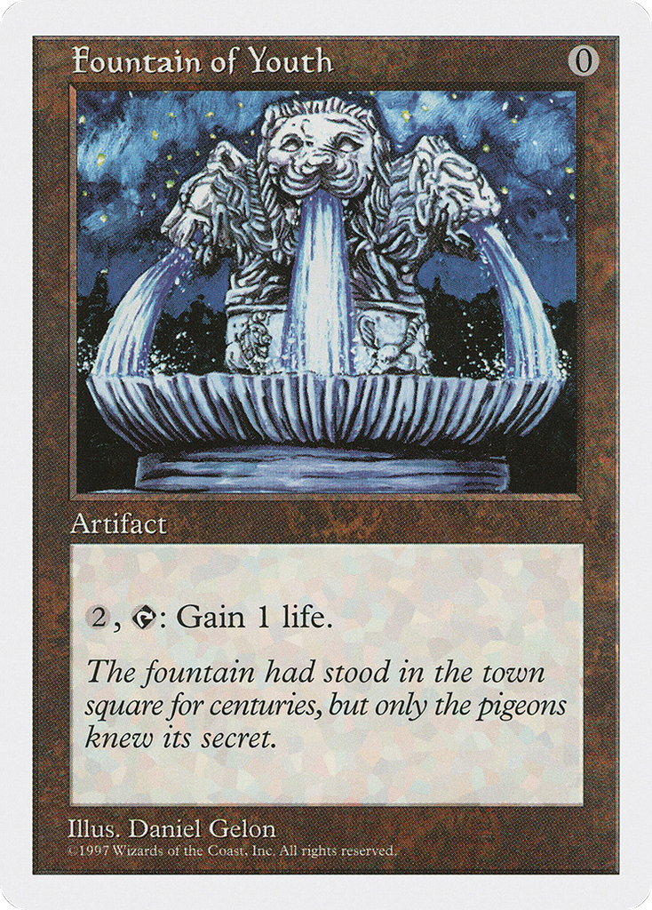Magic: The Gathering - Fountain of Youth - Fifth Edition