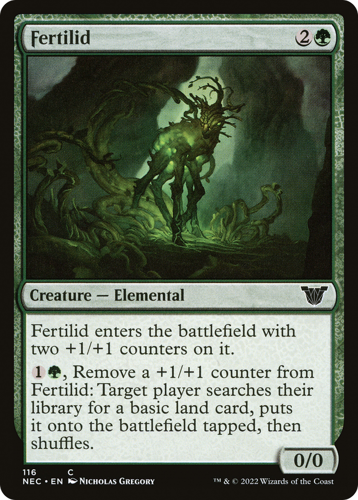 Magic: The Gathering - Fertilid - Neon Dynasty Commander