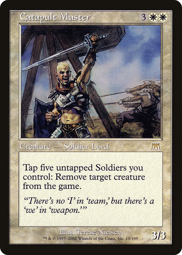 Magic: The Gathering - Catapult Master - Onslaught