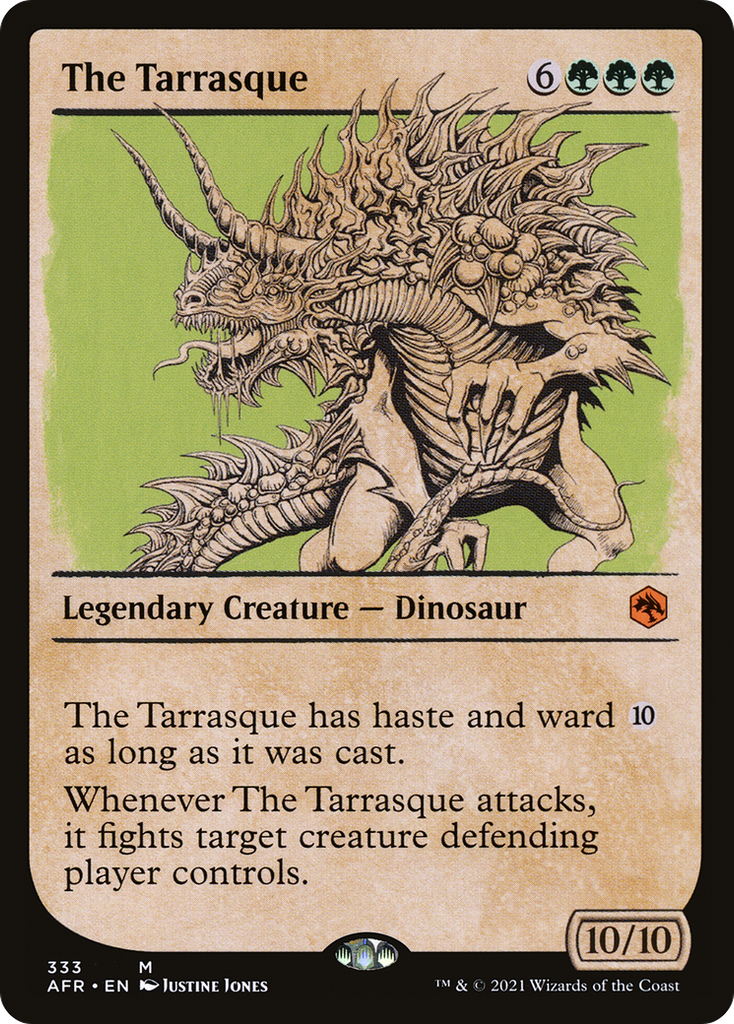 Magic: The Gathering - The Tarrasque Foil - Adventures in the Forgotten Realms