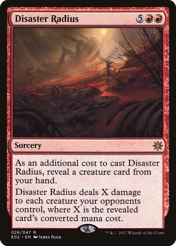 Magic: The Gathering - Disaster Radius - Explorers of Ixalan