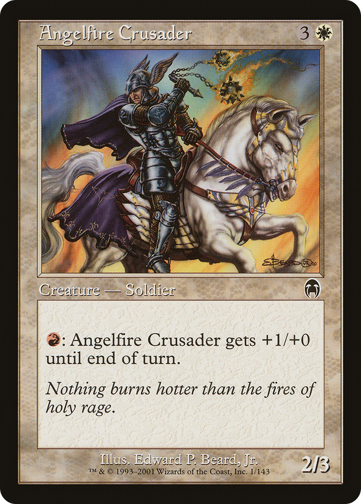 Magic: The Gathering - Angelfire Crusader - Apocalypse
