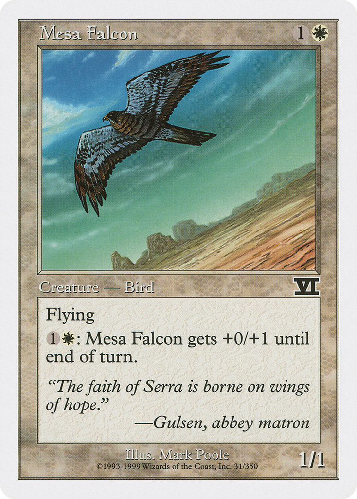 Magic: The Gathering - Mesa Falcon - Classic Sixth Edition