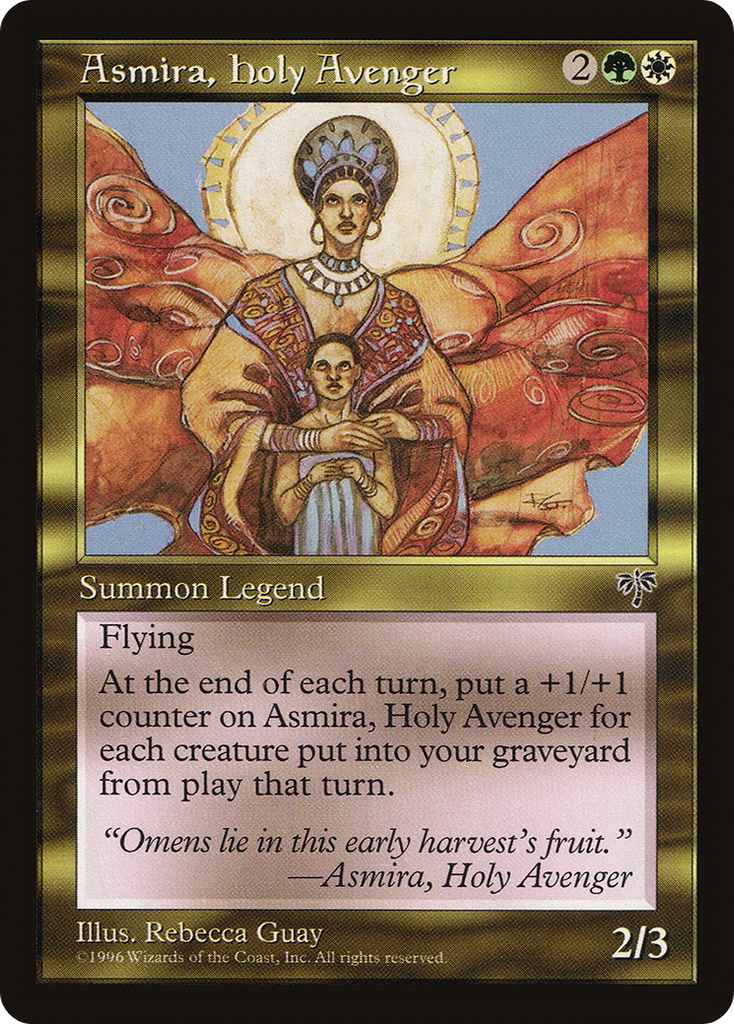 Magic: The Gathering - Asmira, Holy Avenger - Mirage