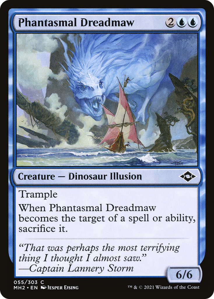 Magic: The Gathering - Phantasmal Dreadmaw Foil - Modern Horizons 2