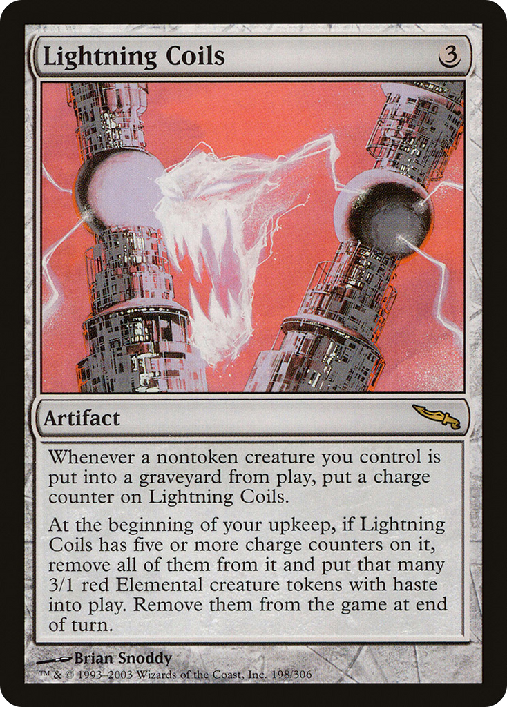 Magic: The Gathering - Lightning Coils - Mirrodin