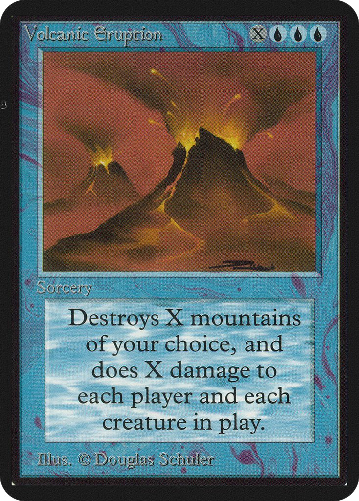 Magic: The Gathering - Volcanic Eruption - Limited Edition Alpha