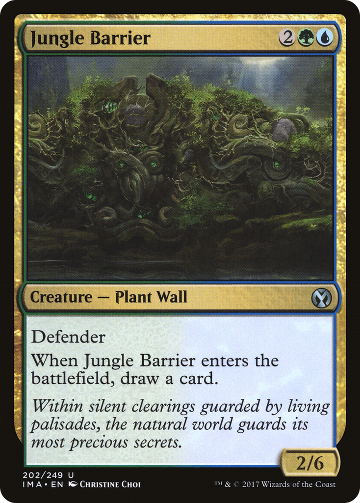 Magic: The Gathering - Jungle Barrier - Iconic Masters