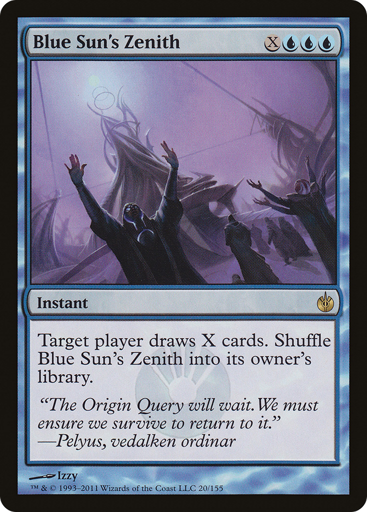 Magic: The Gathering - Blue Sun's Zenith - Mirrodin Besieged