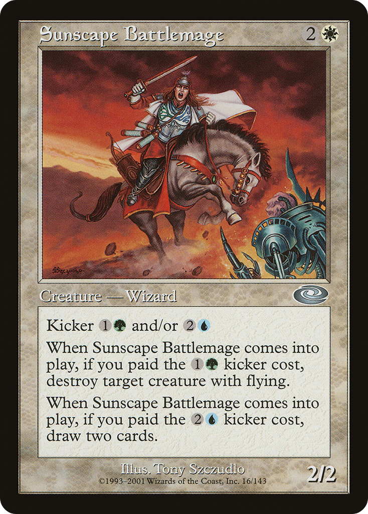Magic: The Gathering - Sunscape Battlemage - Planeshift