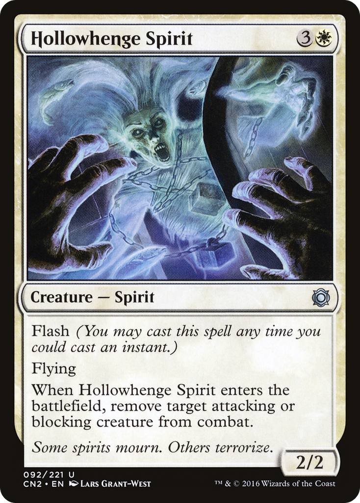 Magic: The Gathering - Hollowhenge Spirit - Conspiracy: Take the Crown