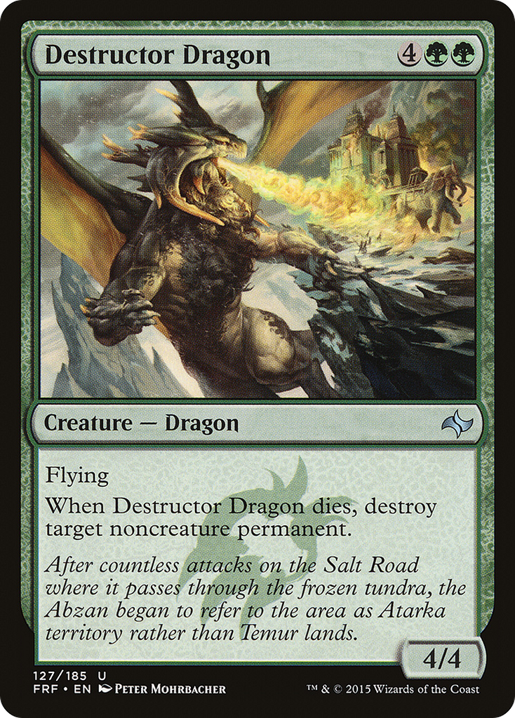 Magic: The Gathering - Destructor Dragon - Fate Reforged