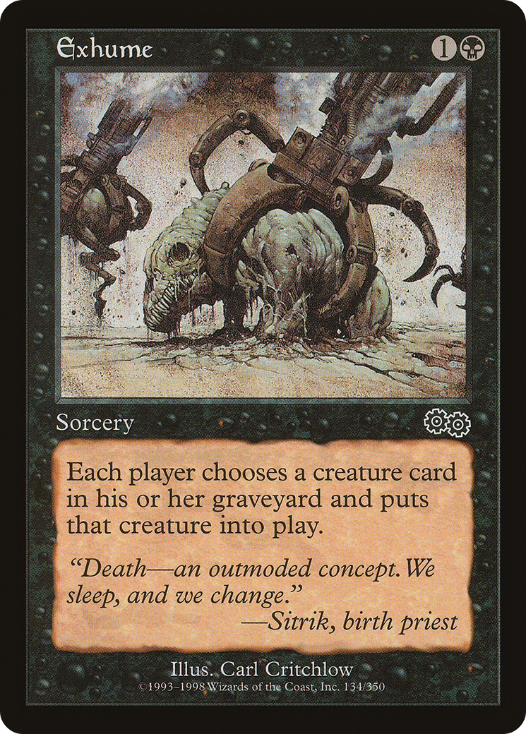 Magic: The Gathering - Exhume - Urza's Saga