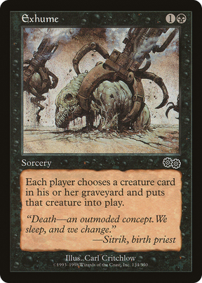 Magic: The Gathering - Exhume - Urza's Saga