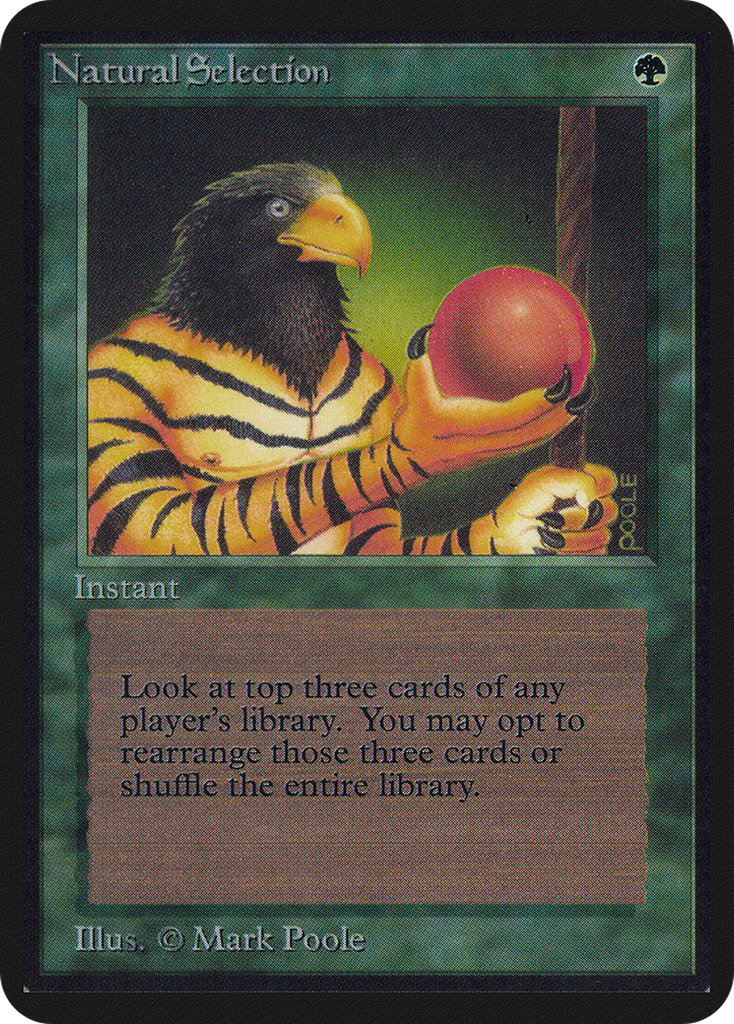 Magic: The Gathering - Natural Selection - Limited Edition Alpha