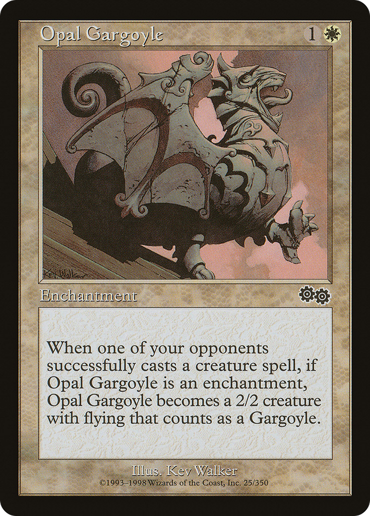 Magic: The Gathering - Opal Gargoyle - Urza's Saga