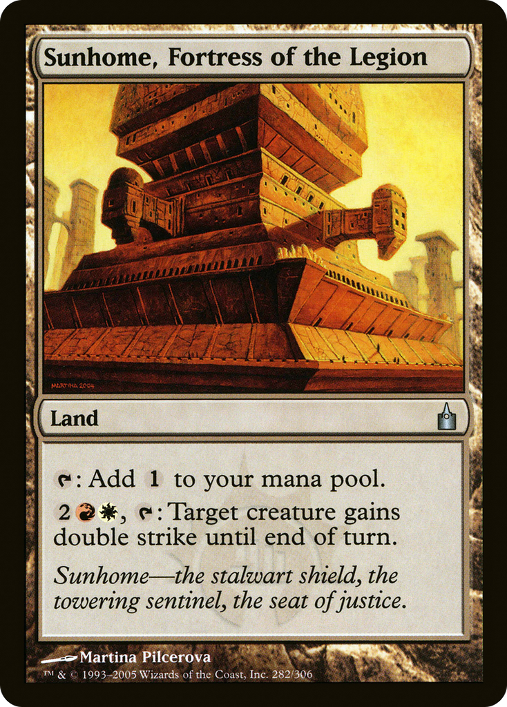 Magic: The Gathering - Sunhome, Fortress of the Legion - Ravnica: City of Guilds