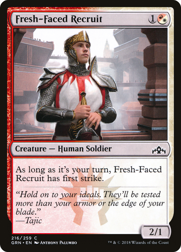 Magic: The Gathering - Fresh-Faced Recruit - Guilds of Ravnica