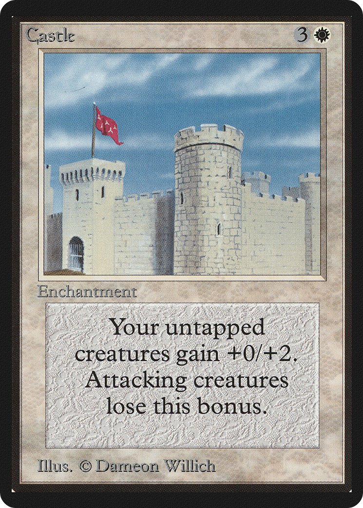 Magic: The Gathering - Castle - Limited Edition Beta