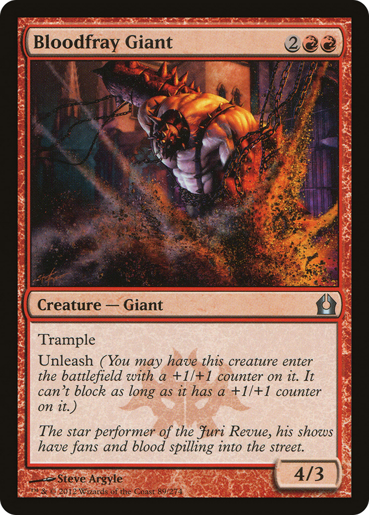 Magic: The Gathering - Bloodfray Giant - Return to Ravnica